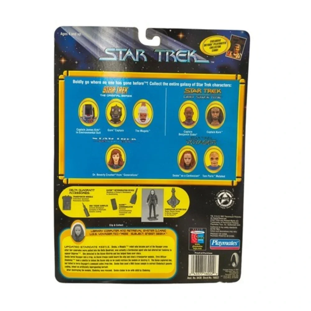 1997 Playmates Toys Star Trek Voyager Seska as a Cardassian 5